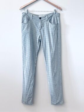JOE’S Jeans The Weekender Slim Fit Lightweight Cotton Striped Pants Women’s 28